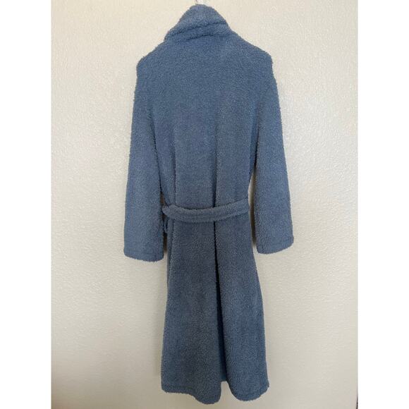 Barefoot Dreams CozyChic Robe size 2 Moonbeam Blue Comfy Cozy - Picture 2 of 7